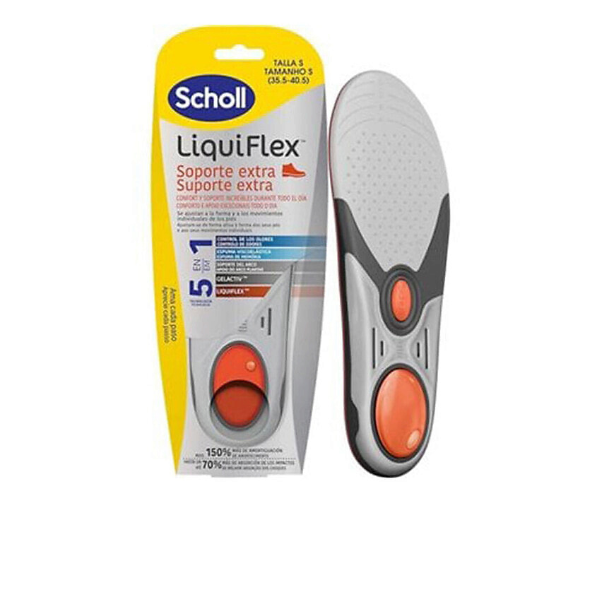 SCHOLL Стельки с усиленной поддержкой стопы LIQUIFLEX #Size 35.5–40.5 – фото 1