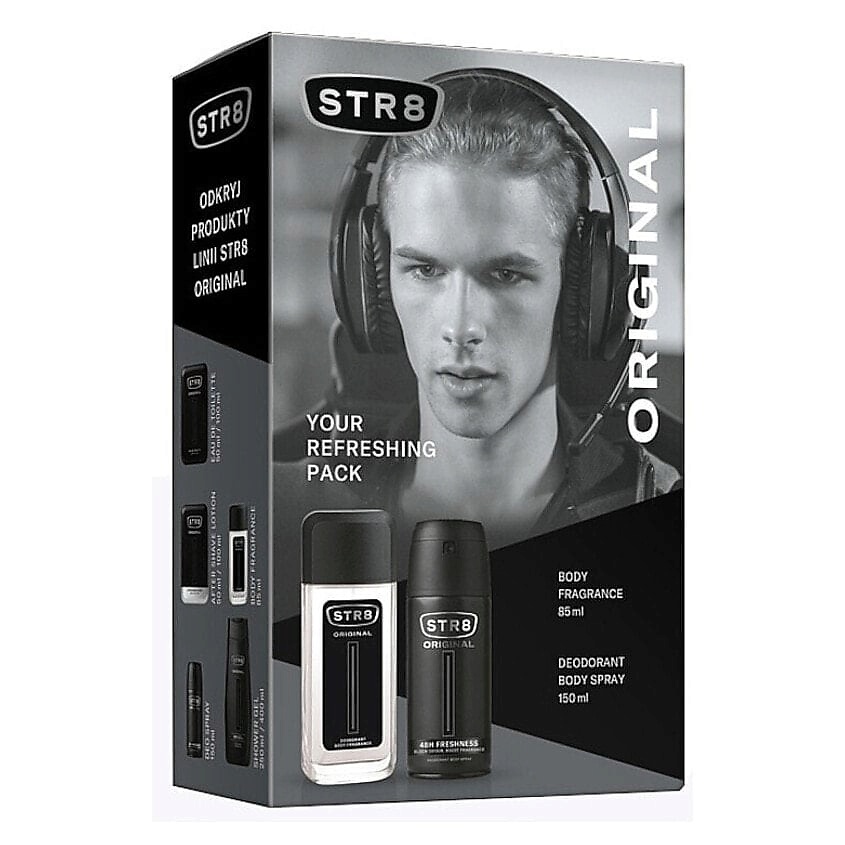 STR8 Набор Original: Парфюмированный дезодорант + Дезодорант-спрей – фото 1