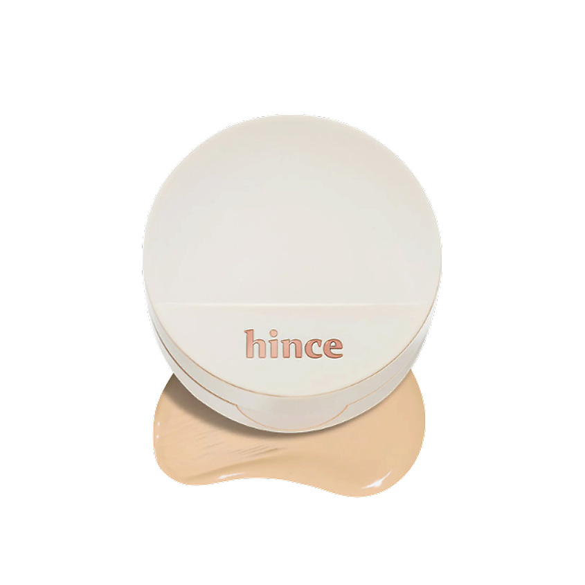 HINCE Кушон для лица с эффектом сияния Second Skin Glow Cushion SPF50+ PA++++ – фото 1