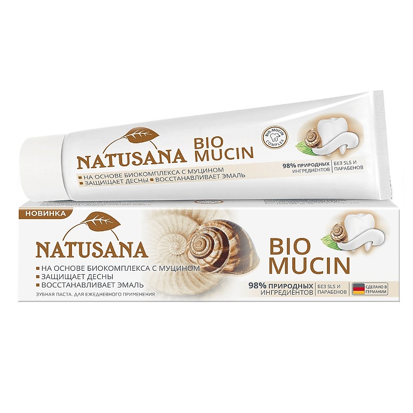 NATUSANA BIO MUCIN Зубная паста – фото 1