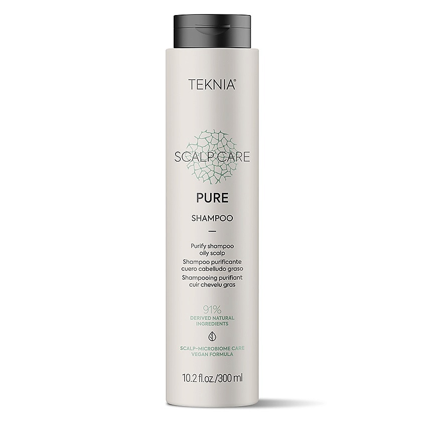 LAKME Шампунь глубоко очищающий для жирной кожи головы Teknia Scalp Care Pure Shampoo – фото 2