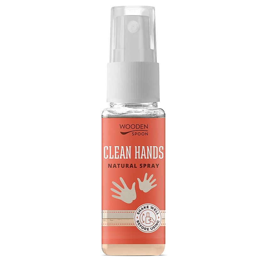 WOODEN SPOON Спрей для рук антибактериальный Clean Hands Natural Spray – фото 2