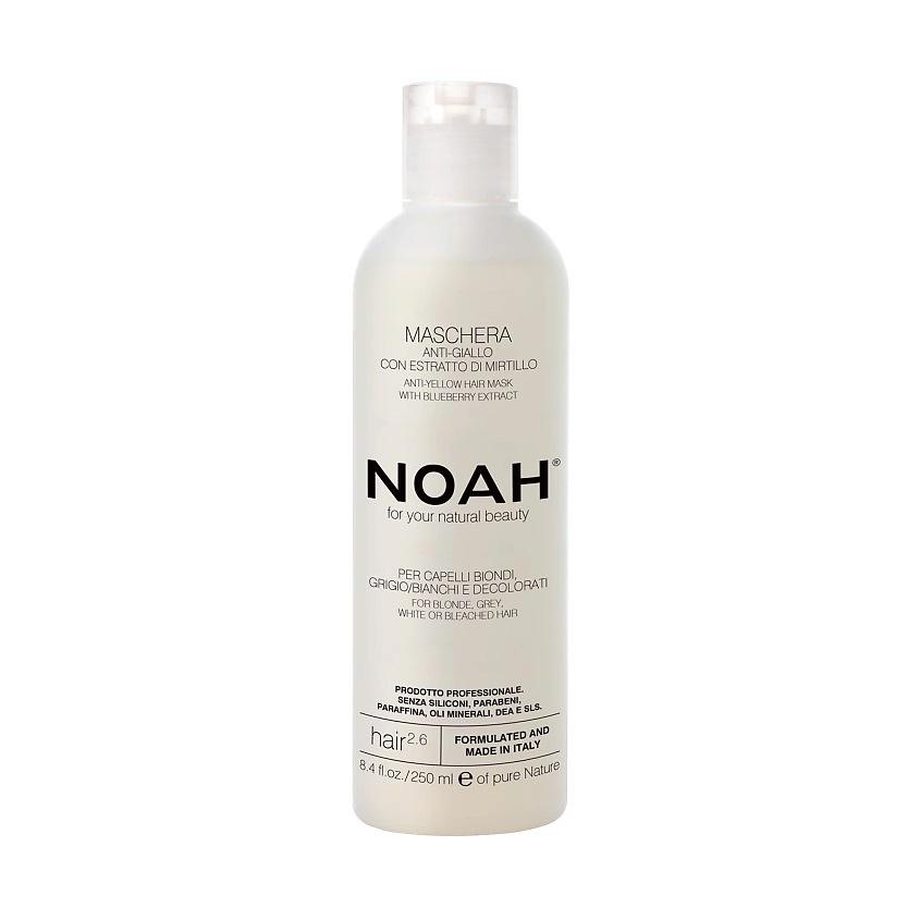 NOAH FOR YOUR NATURAL BEAUTY Маска для волос против желтизны с экстрактом черники – фото 2