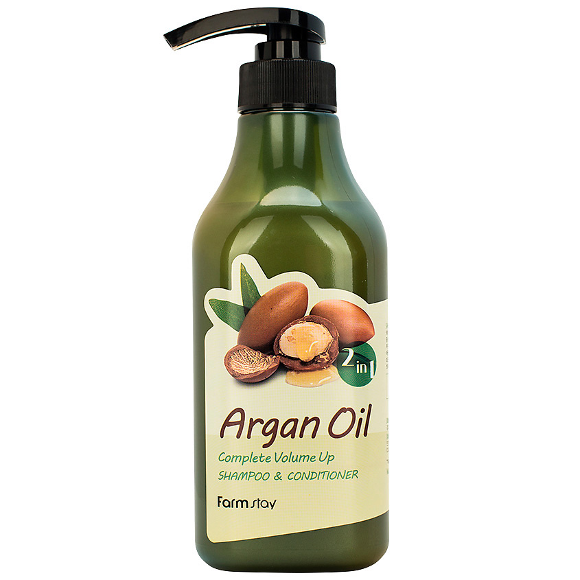 FARMSTAY Шампунь-кондиционер с aргановым маслом Argan Oil Shampoo & Conditioner – фото 1