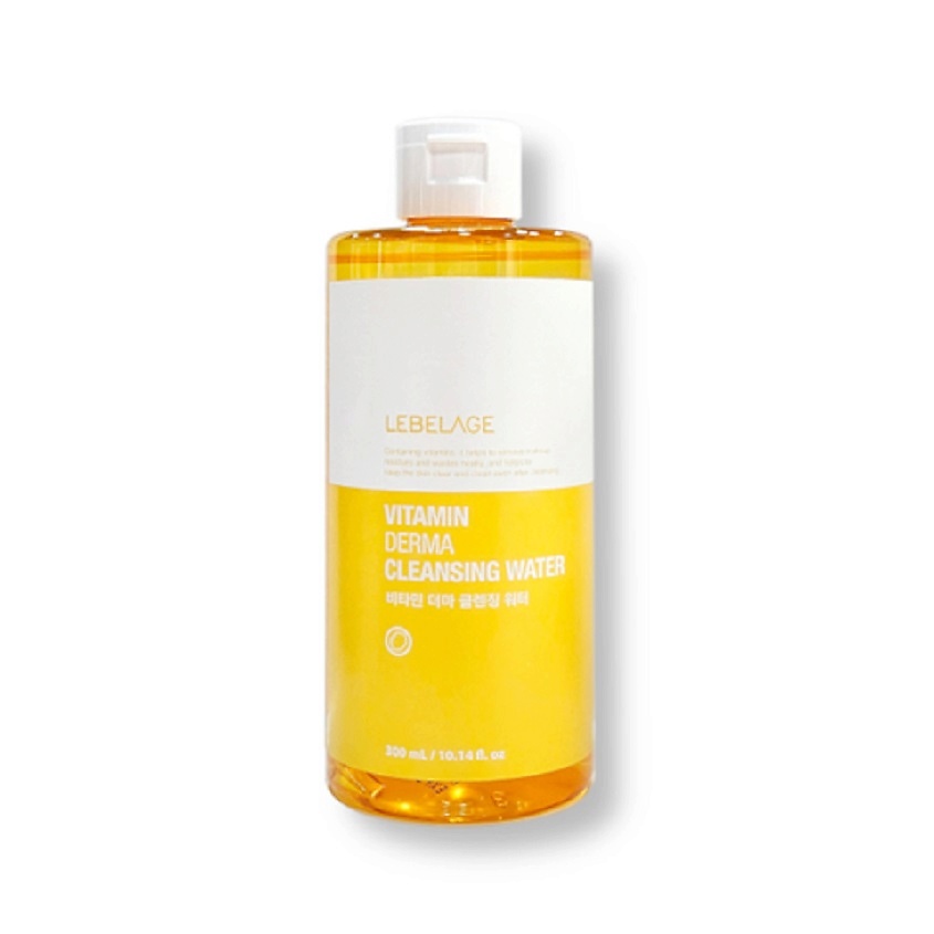 LEBELAGE Очищающая вода с витамином VITAMIN DERMA CLEANSING WATER – фото 2