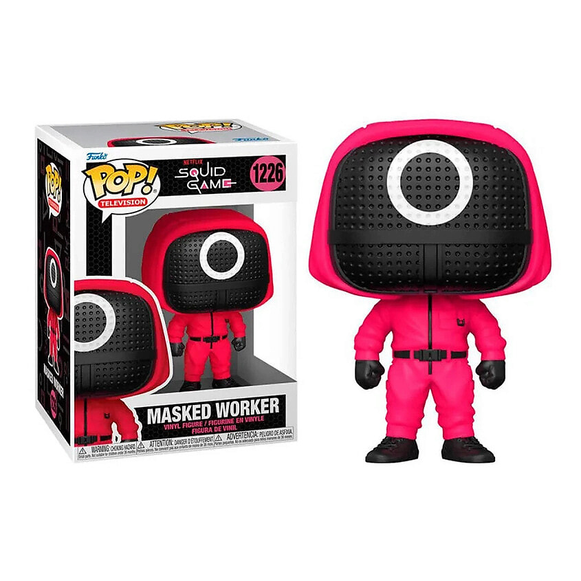 FUNKO Фигурка Squid Game Masked Worker, 10см – фото 1
