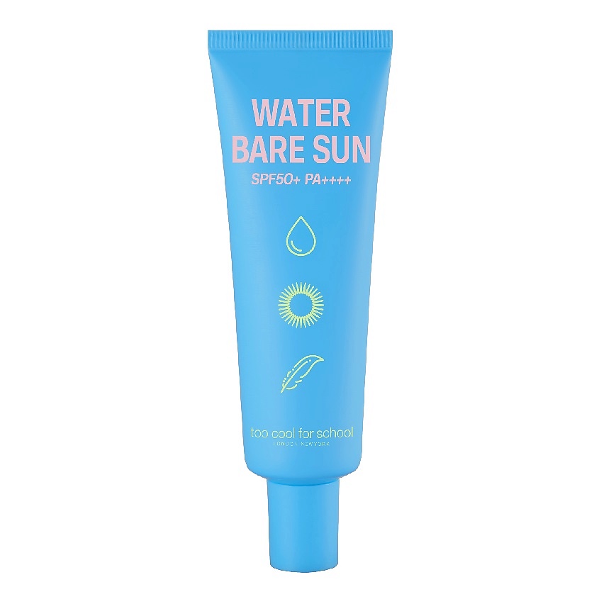 TOO COOL FOR SCHOOL Крем для лица солнцезащитный SPF50+ PA++++ Water Bare – фото 1
