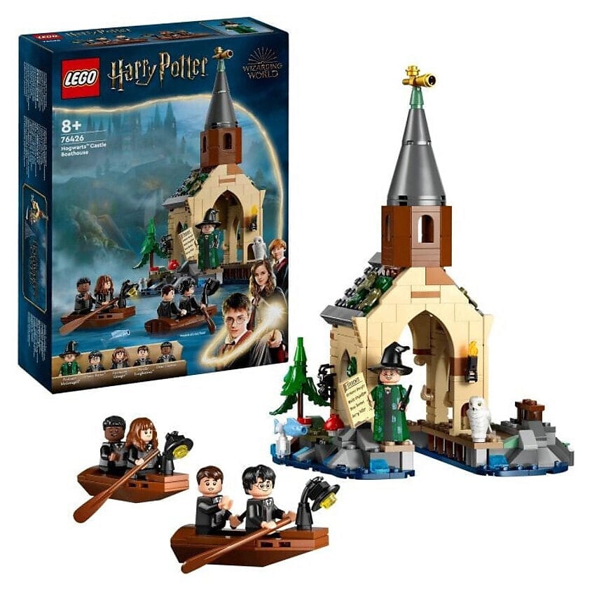 LEGO Конструктор Harry Potter Лодочный домик у замка Хогвартс – фото 1