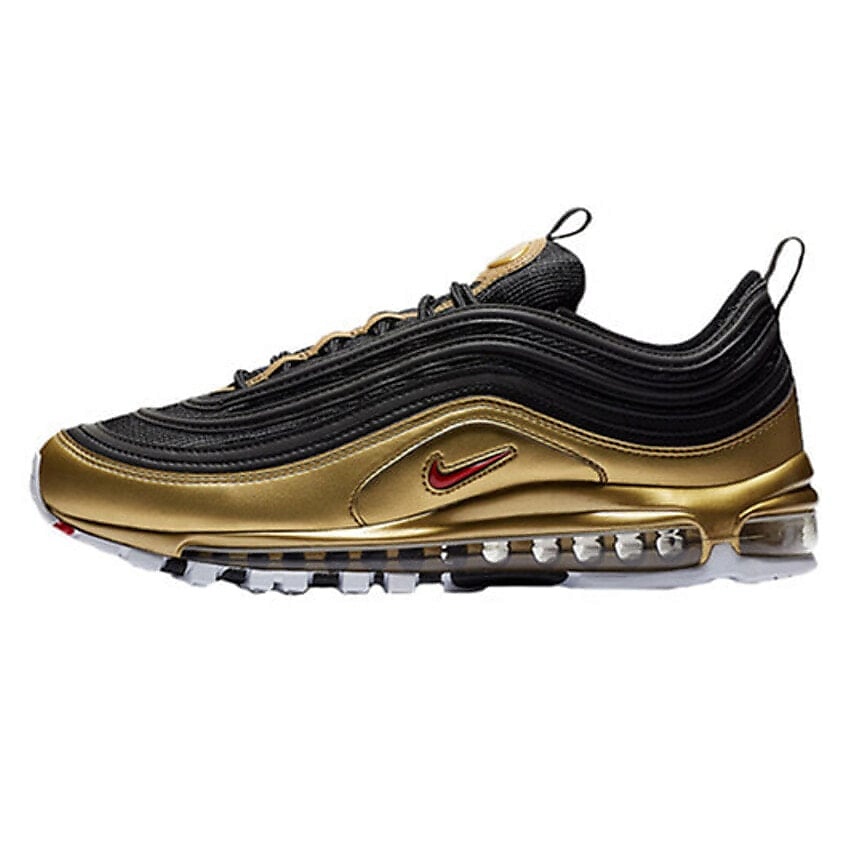 black and gold nike shoes air max