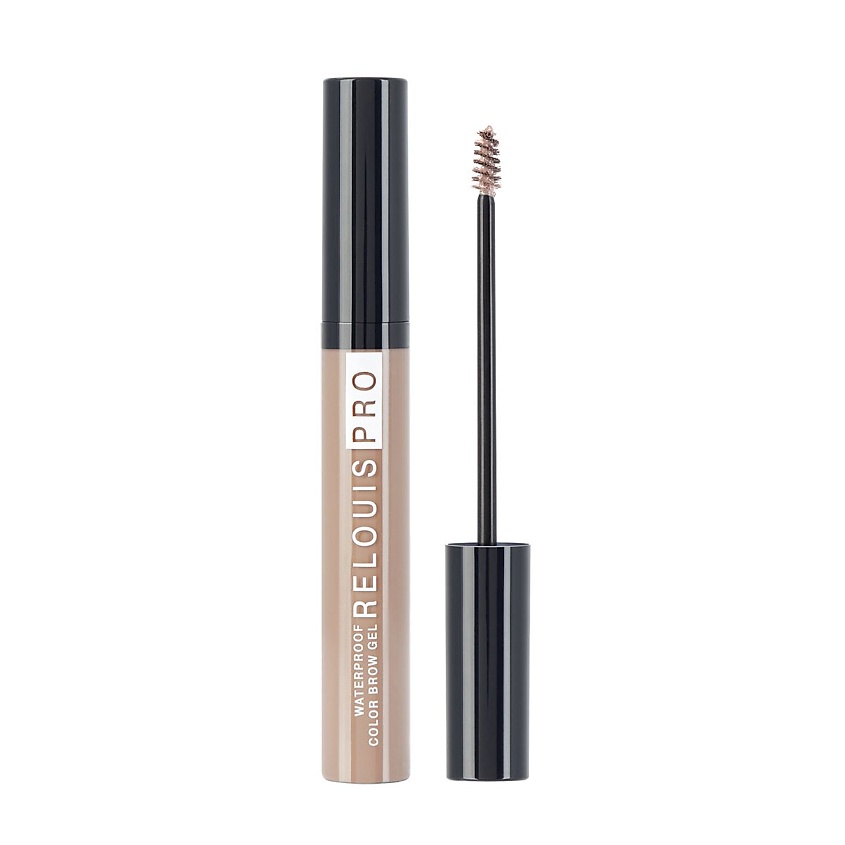 RELOUIS Гель для бровей оттеночный PRO WATERPROOF COLOR BROW GEL тон 01 – фото 2
