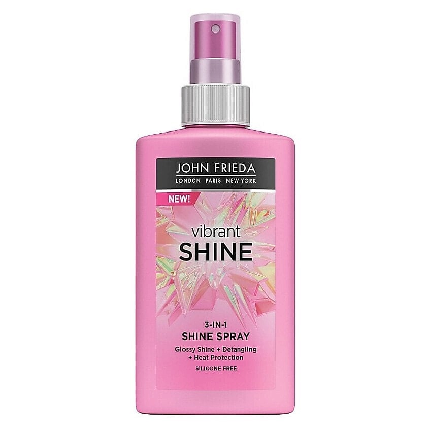 JOHN FRIEDA Спрей для блеска волос Vibrant Shine 3-in-1 Shine – фото 1