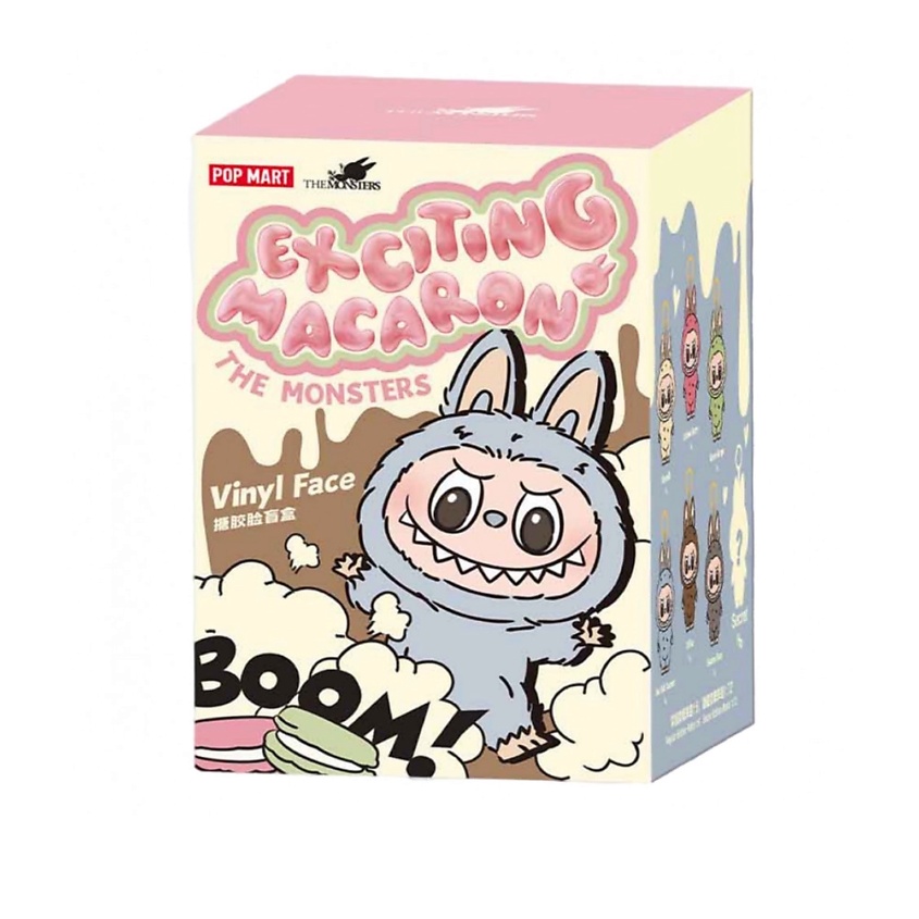 POP MART Игрушка Labubu The Monsters Exciting Macaron Single Blind