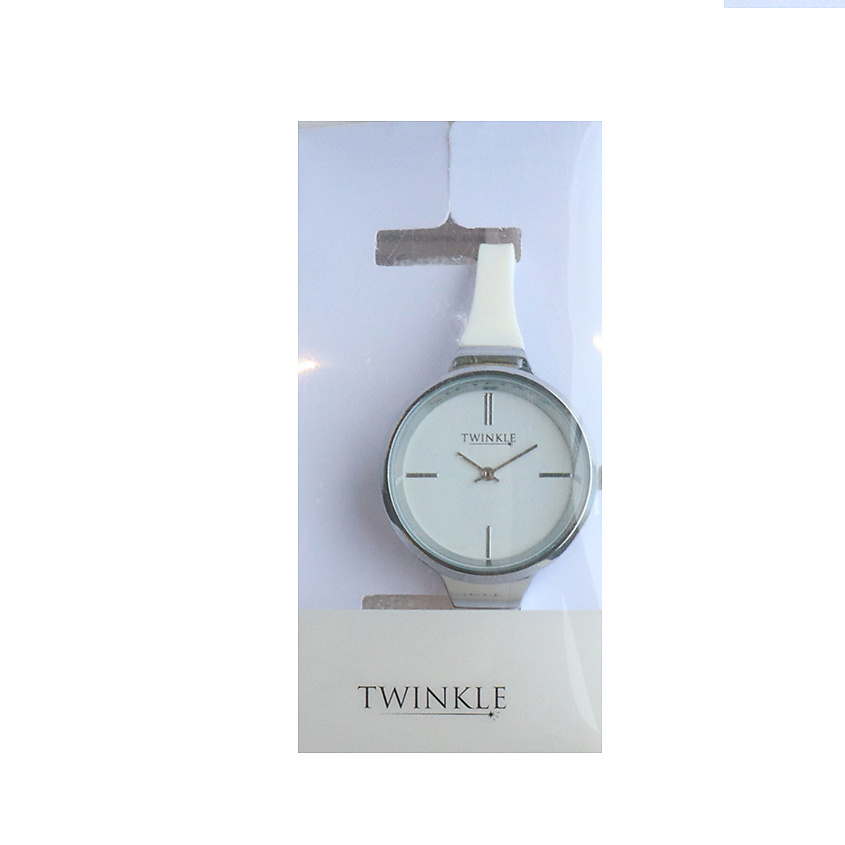 TWINKLE Наручные часы с японским механизмом, модель: "Modern White" марки TWINKLE – фото 2