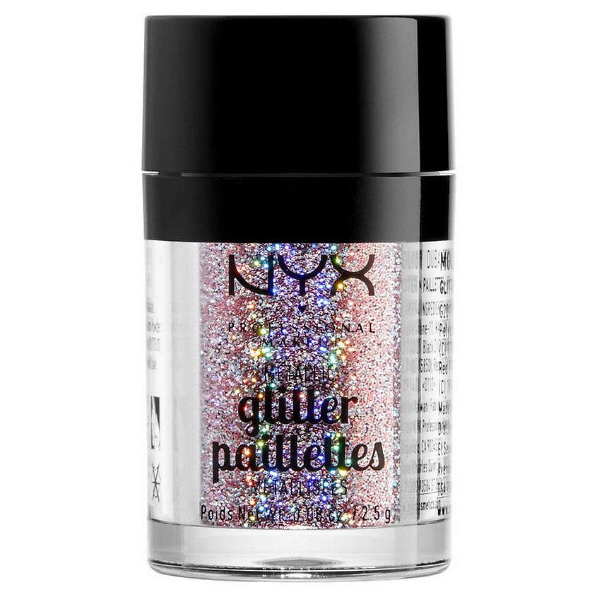 NYX Professional Makeup Глиттер для лица и тела. METALLIC GLITTER – фото 2