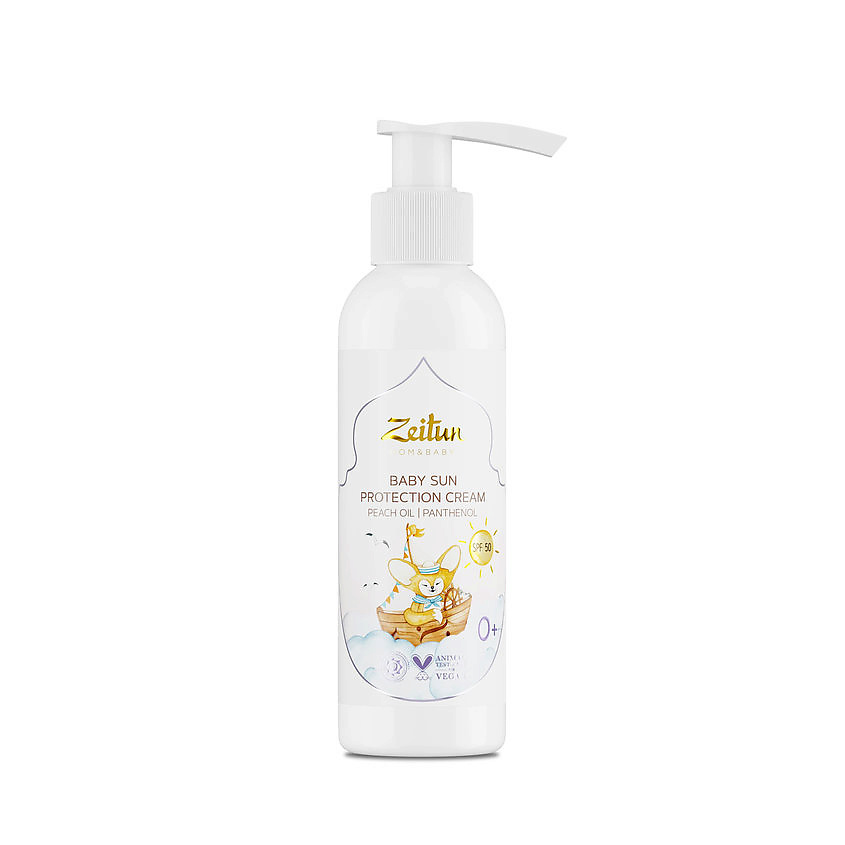 ZEITUN Детский солнцезащитный крем SPF 50 Baby Sun – фото 2