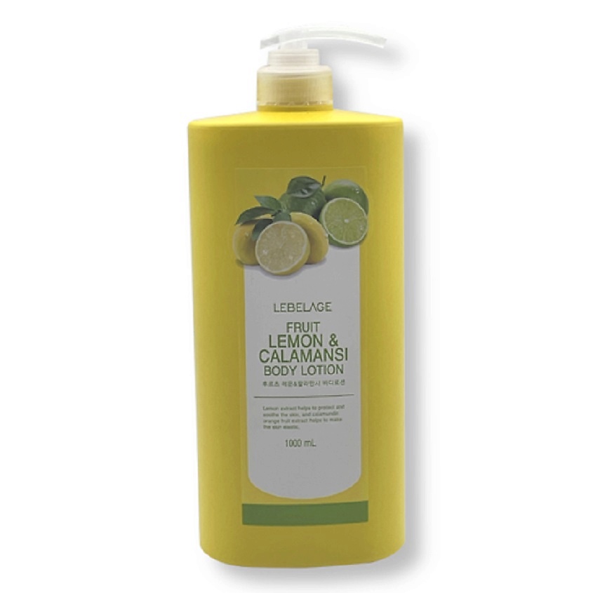 LEBELAGE Лосьон для тела с лимоном и каламанси FRUIT LEMON & CALAMANSI BODY – фото 2