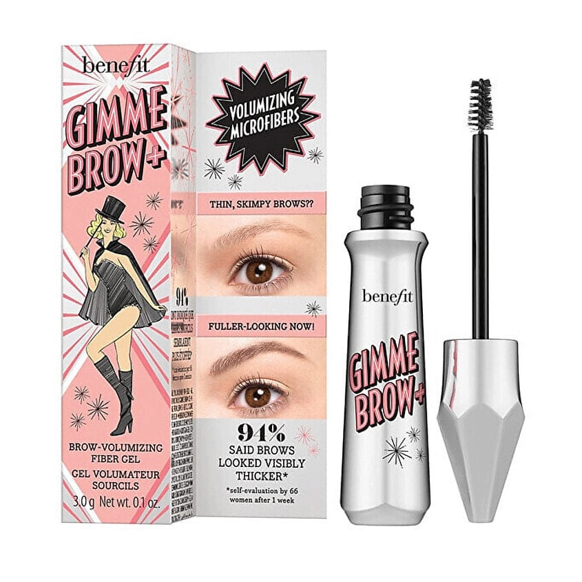BENEFIT Гель для объема бровей с микроволокнами Gimme Brow+, 02 Light Warm Golden Blonde – фото 1