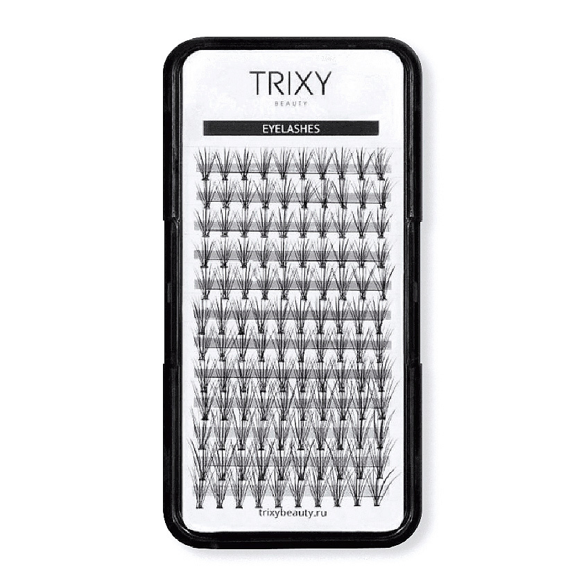 TRIXY BEAUTY Ресницы-пучки (0.10 мм, MIX) – фото 1