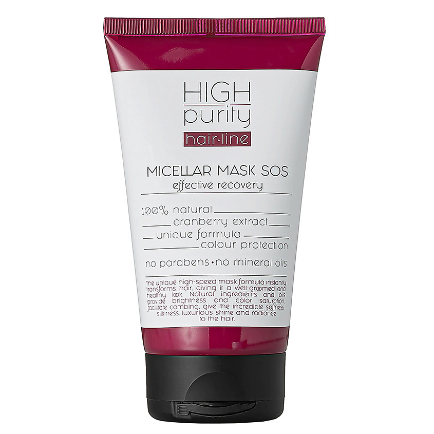 HIGH PURITY Мицеллярная SOS маска для волос Эффективное восстановление Hair Line Micellar Mask SOS – фото 1