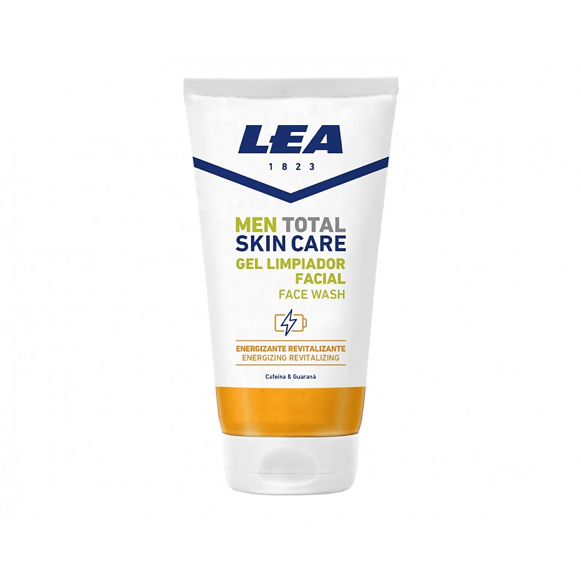 LEA Гель для лица очищающий мужской MEN TOTAL SKIN CARE ENERGIZING REVITALIZING – фото 2