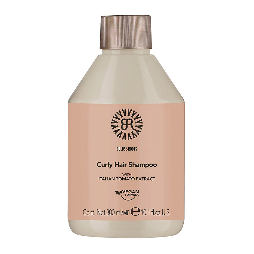 BULBS&ROOTS Шампунь для вьющихся волос с экстрактом томата, веган Curly Hair – фото 2