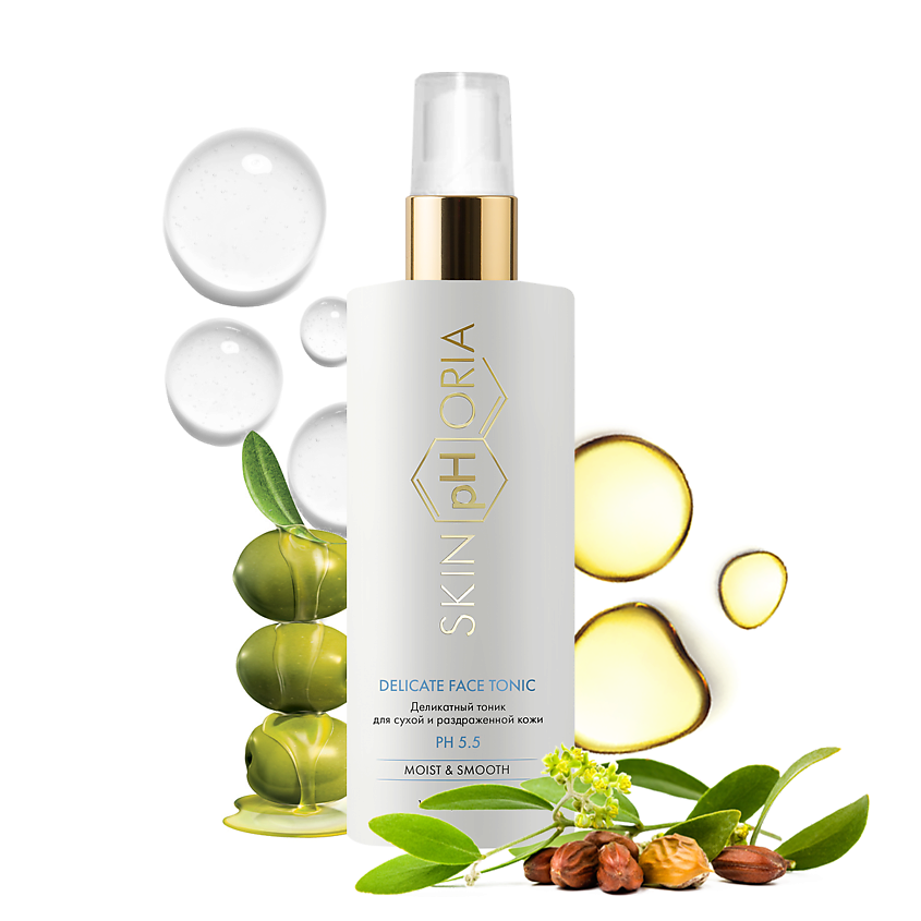 SKINPHORIA Деликатный тоник для сухой и раздраженной кожи Delicate Face Tonic – фото 1