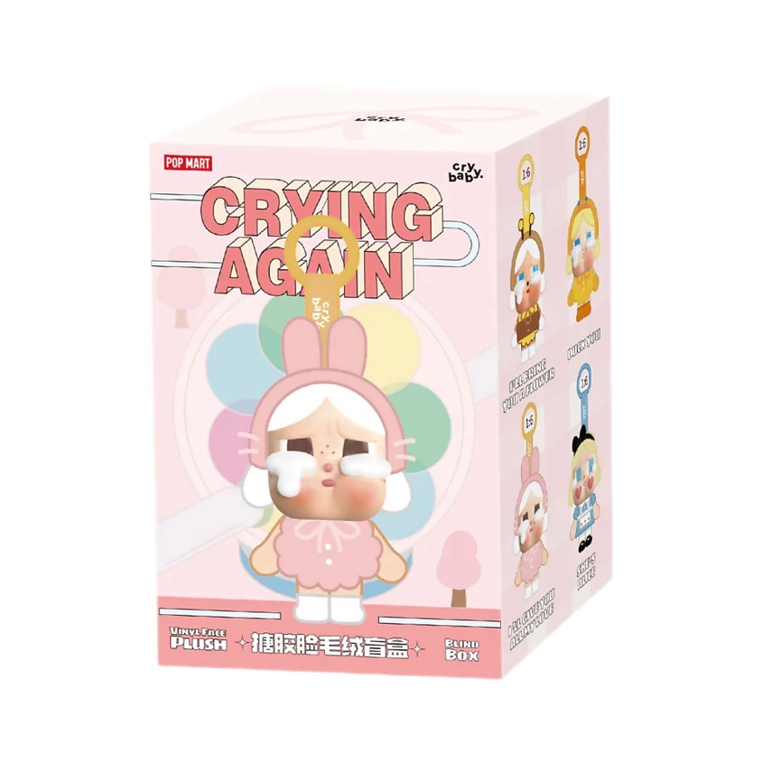 POP MART POP MART брелок-игрушка Cry Baby Crying Again в слепой упаковке – фото 1
