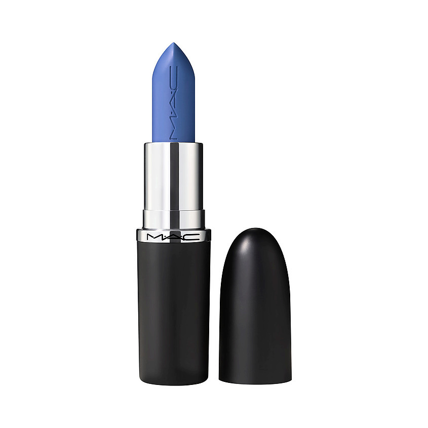 MAC Губная помада MACXimal Sleek Satin Lipstick, Tilted denim, 3,5 г – фото 1