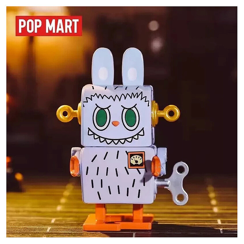 POP MART Игрушка Toy Collection plush doll + winding walking doll, 15см – фото 9