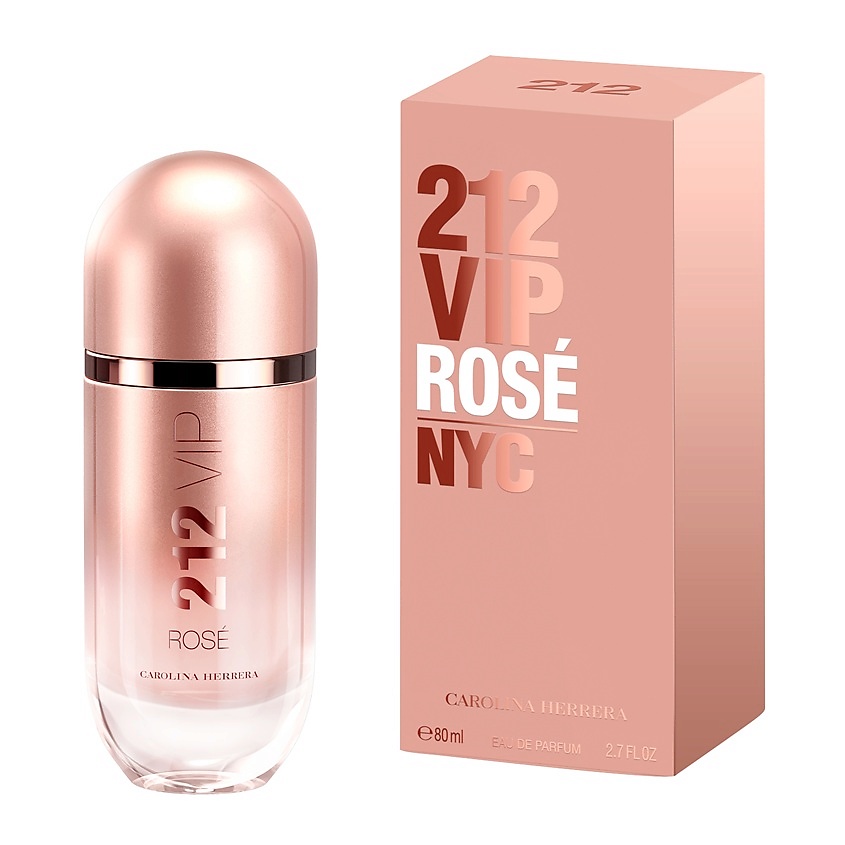 CAROLINA HERRERA 212 Vip Rosé, Парфюмерная вода, спрей 80 мл – фото 2