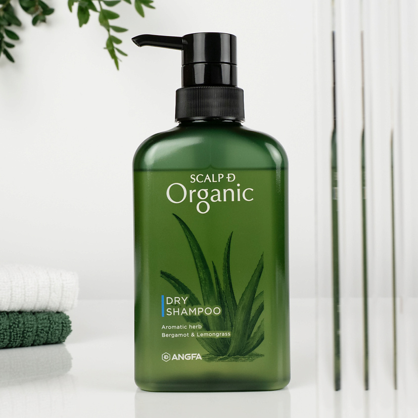 ANGFA Японский органический шампунь  для сухих волос мужской  SCALPD Organic DRY – фото 2