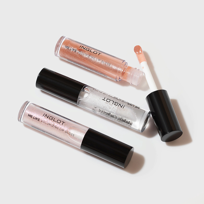 INGLOT Блеск для губ Lip gloss me like volumizing – фото 3