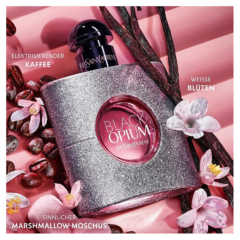 YVES SAINT LAURENT Парфюмерная вода Black Opium Glitter – фото 5