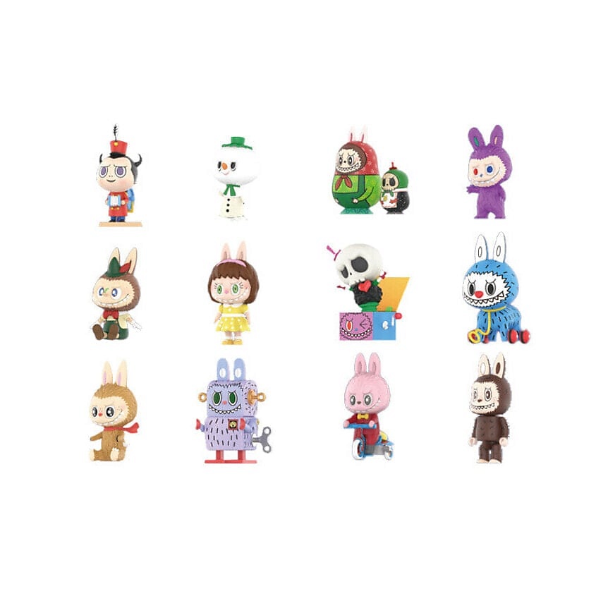 POP MART Игрушка Toy Collection plush doll + winding walking doll, 15см – фото 6