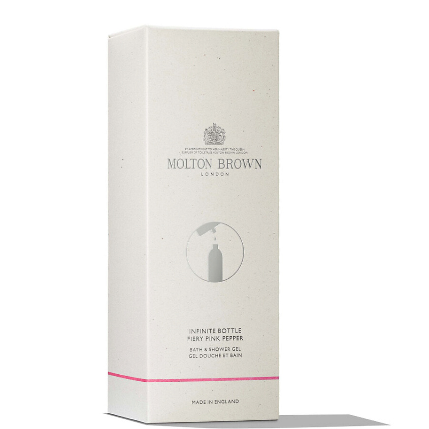 MOLTON BROWN Гель для душа и ванной Infinite Bottle Fiery Pink Pepper – фото 3