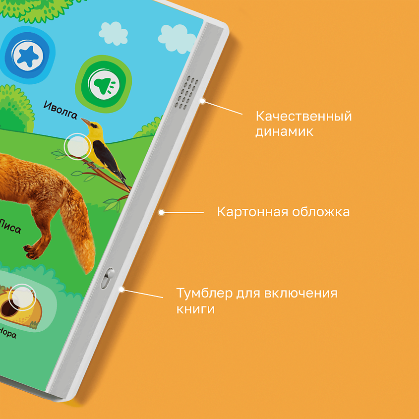 BERTTOYS Говорящая музыкальная книжка для малышей - Все о животных – фото 16