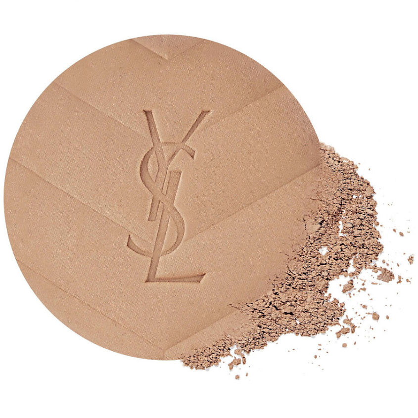 YVES SAINT LAURENT Бронзирующая пудра All Hours Hyper BRONZER, 1 Light Sepia – фото 3