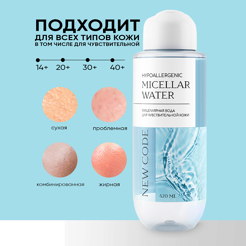 NEW CODE Мицеллярная вода – фото 6