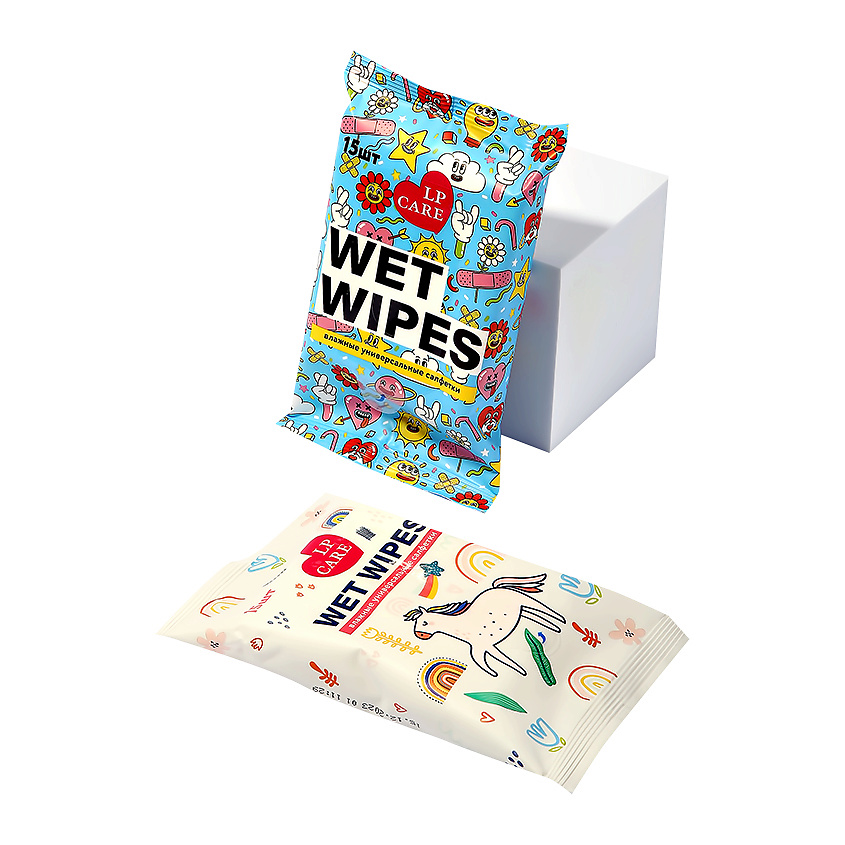 LP CARE Салфетки влажные универсальные UNICORN – фото 3