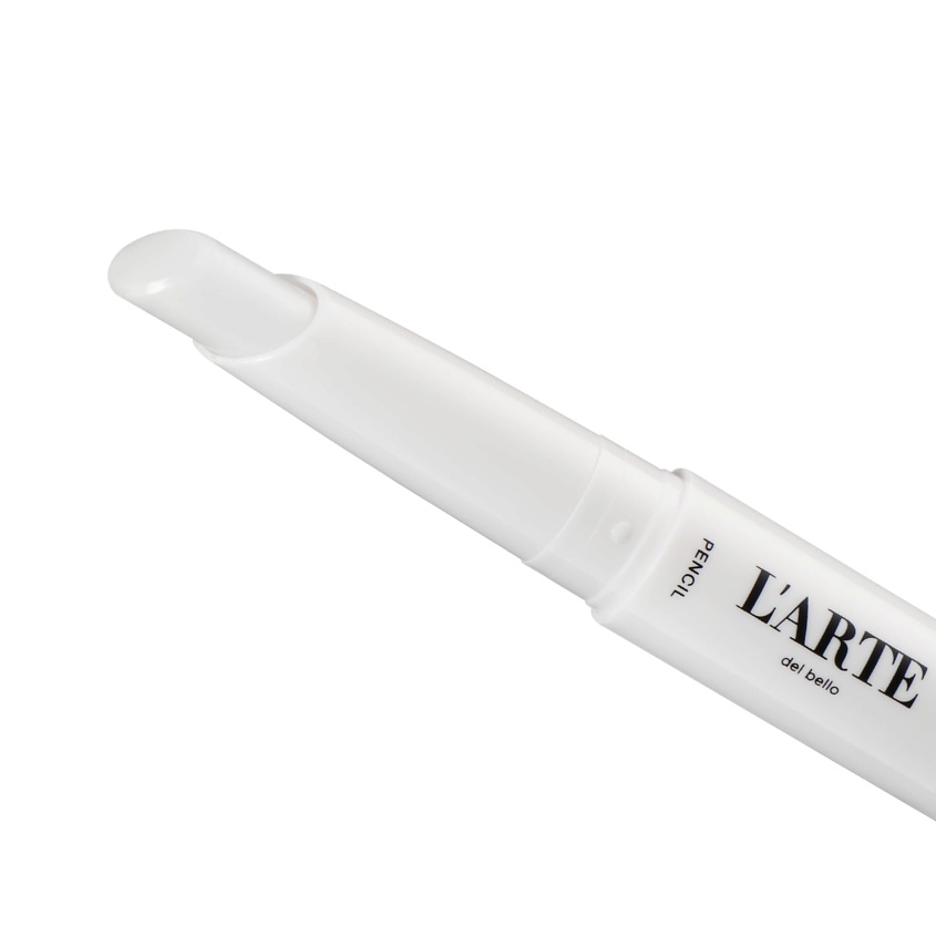 L'ARTE DEL BELLO Воск-карандаш для фиксации бровей Brow wax pencil & styler, прозрачный – фото 3