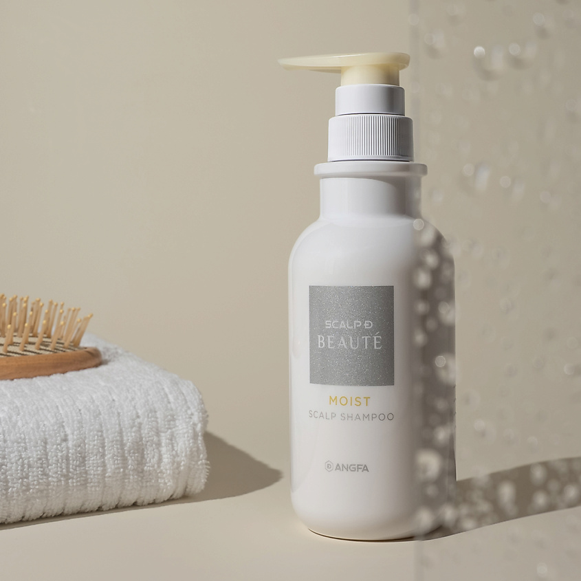 ANGFA Японский увлажняющий  шампунь для роста  волос SCALP D BEAUTE MOIST – фото 3