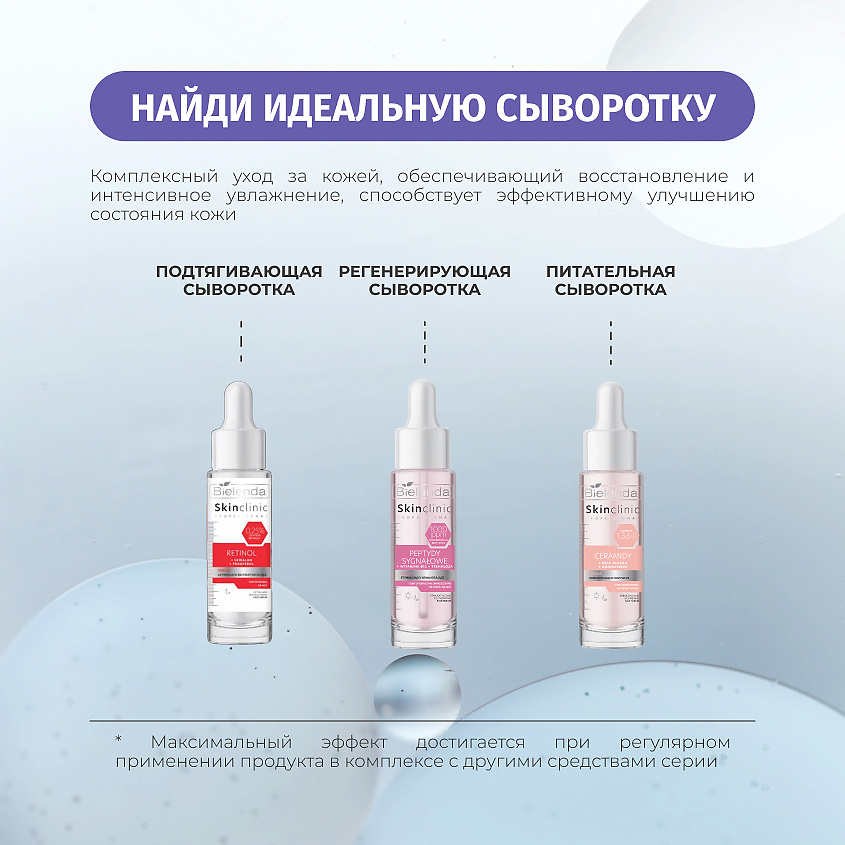 BIELENDA Сыворотка для лица SKIN CLINIC PROFESSIONAL NIACYNAMID нормализующая и разглаживающая – фото 6