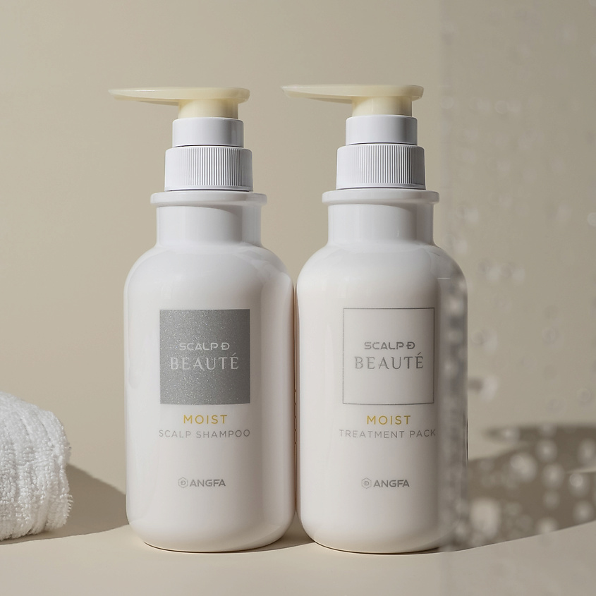 ANGFA Японский увлажняющий  шампунь для роста  волос SCALP D BEAUTE MOIST – фото 2