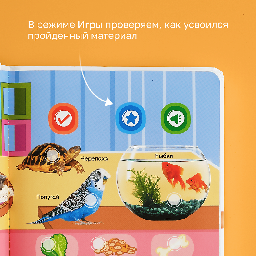 BERTTOYS Говорящая музыкальная книжка для малышей - Все о животных – фото 9