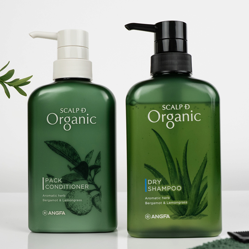 ANGFA Японский органический шампунь  для сухих волос мужской  SCALPD Organic DRY – фото 3