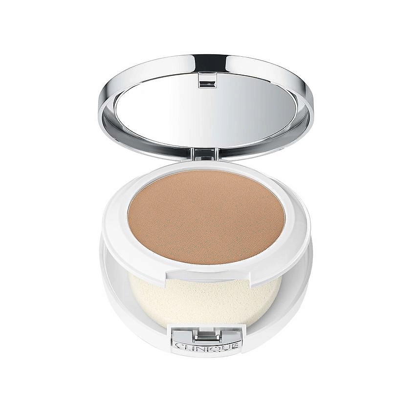 CLINIQUE Легкая компактная пудра с антиоксидантами Almost Powder Makeup SPF 15, № 04 Neutral, 10 г – фото 2