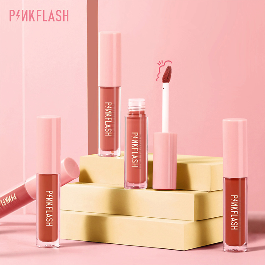 PINK FLASH Матовая жидкая помада для губ – фото 8
