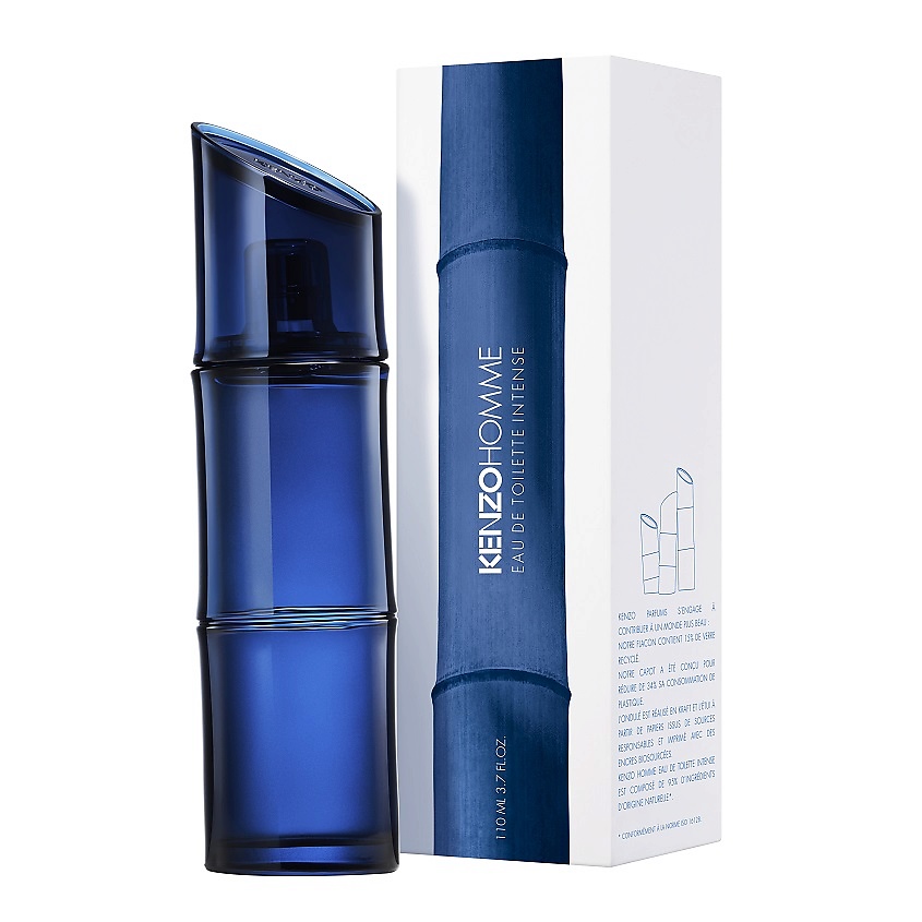 KENZO HOMME EAU DE TOILETTE INTENSE, Интенсивная туалетная вода, спрей 110 мл – фото 2