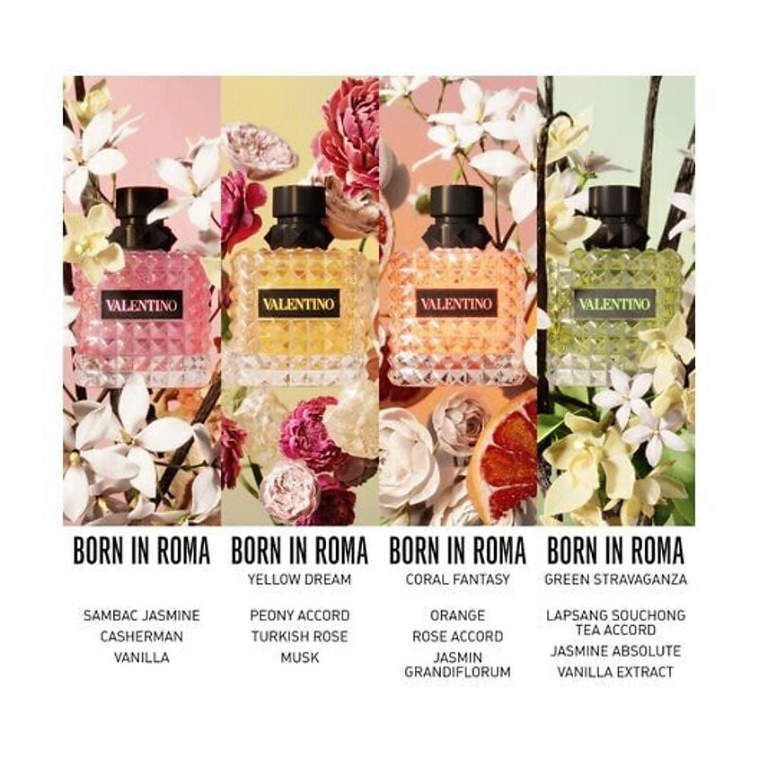 VALENTINO Парфюмерная вода Born In Roma Coral Fantasy, 100 мл – фото 7