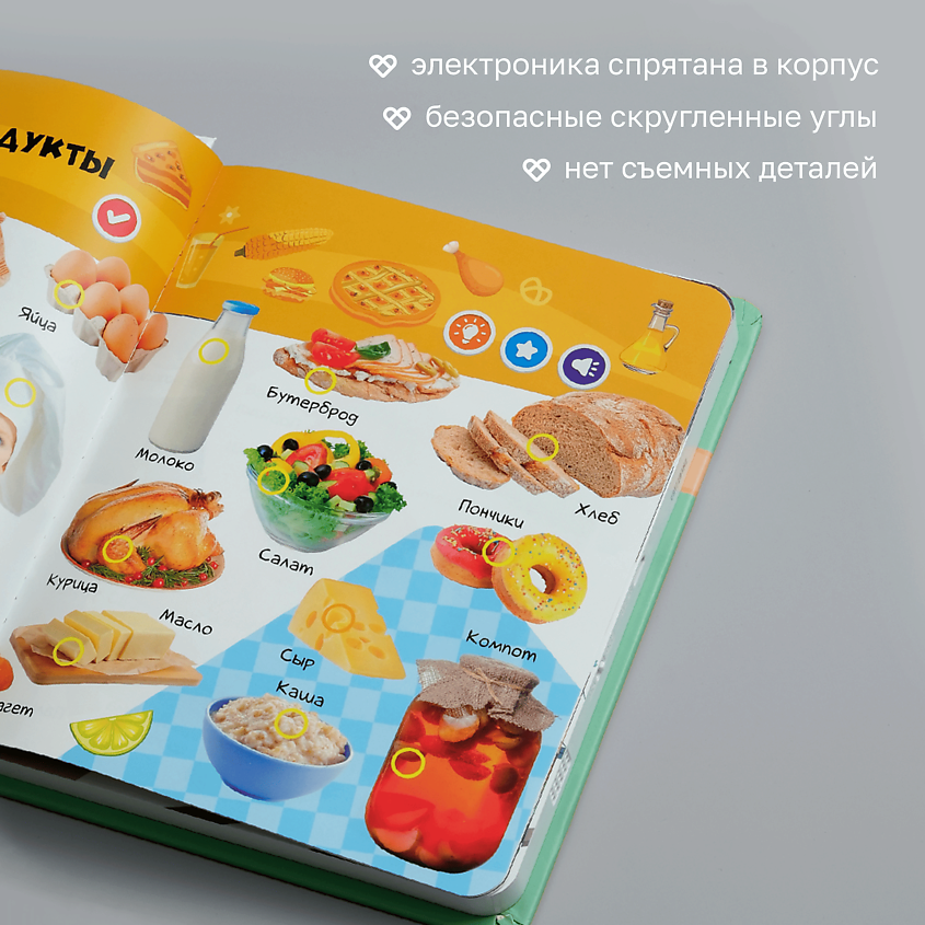 BERTTOYS Говорящая интерактивная музыкальная книга Я и Мир Вокруг – фото 12